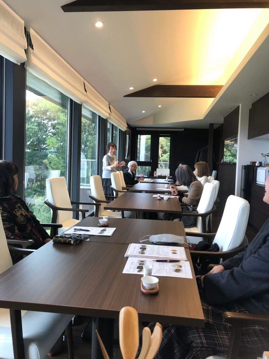 11月期無料中国茶教室（安渓鉄観音）の風景