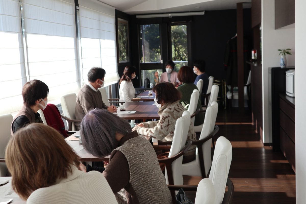 12月期無料中国茶教室（正山小種）の風景