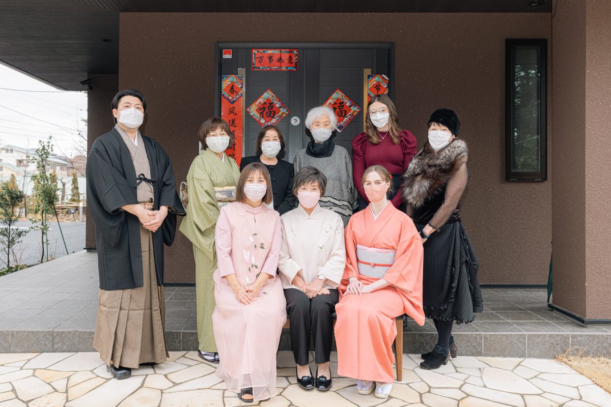 一茶一酒第一回春節茶会の風景