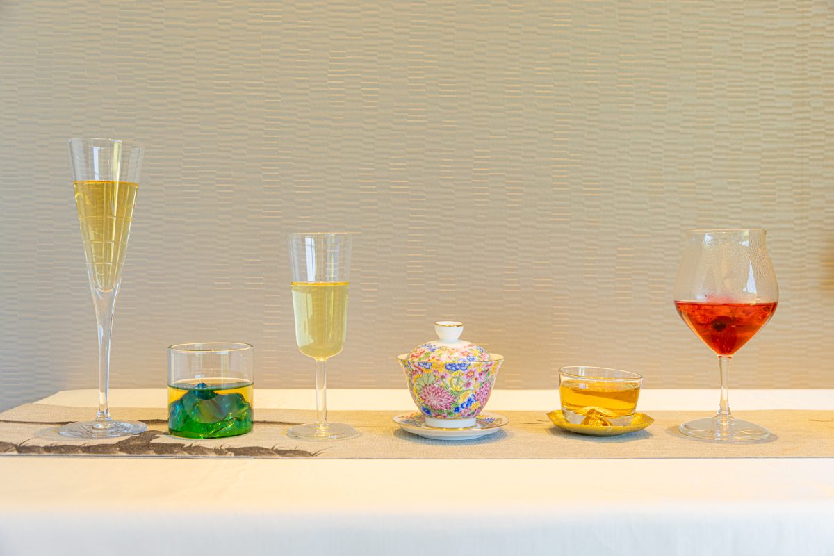 第一回中国茶ペアリング茶会の風景